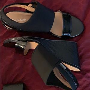 Calvin Klein Wedge heel sandals